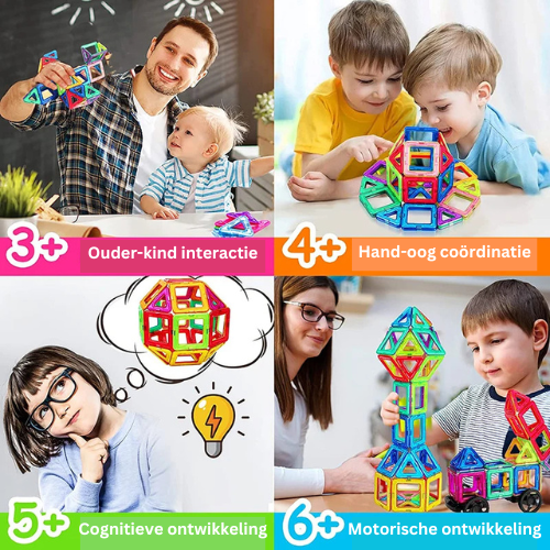 Magnetische Bouwblokken – Stimuleer de Creativiteit en Ontwikkeling van Uw Kind!