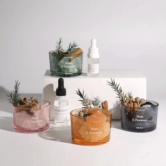 Breng de kerstgeur in huis met onze kristallen olie Diffuser! 🎄